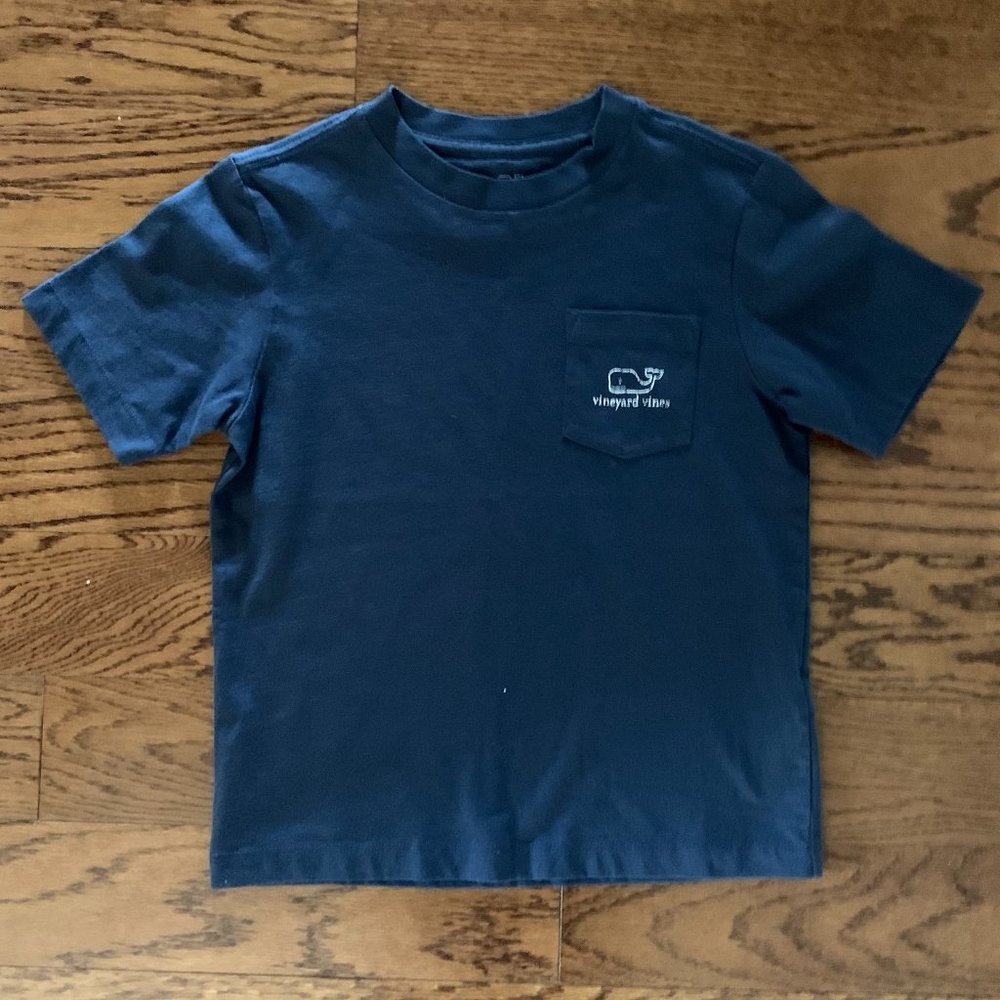Vineyard Vines Navy Blue Whale T Shirt